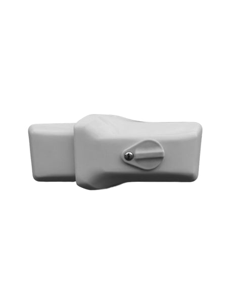 Milenco High-Security Van Door Lock – White Single (Sold Secure Gold Automotive, Hardened Steel, 3 Keys)