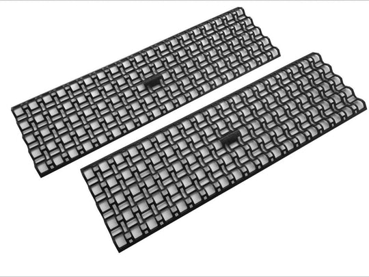 Milenco Giant Lattice Grip Mats – XL Interlocking Traction Mats for Mud, Wet Grass & Snow (High-Grip, Linkable Design)