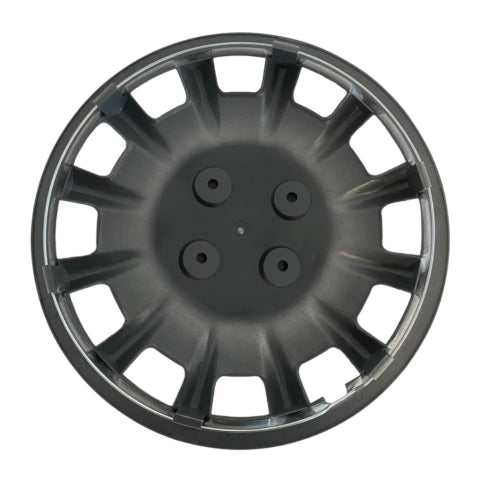 Milenco Silver Wheel Trims – 13" – Caravan/Trailer Steel Wheels – Set of 4