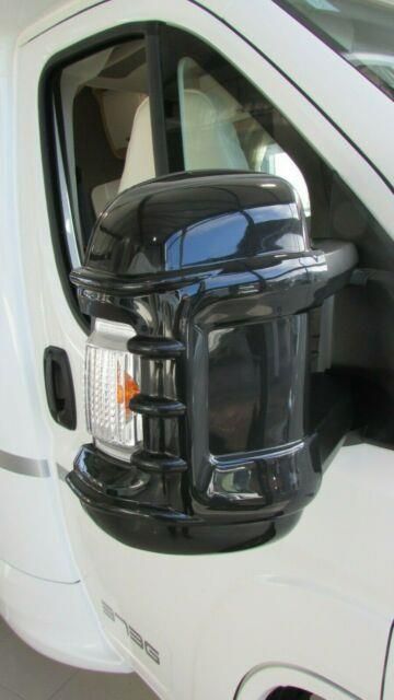 Milenco Long Arm Mirror Protectors – Black, Fits Fiat Ducato, Peugeot Boxer, Citroën Relay (2007 - 2024)