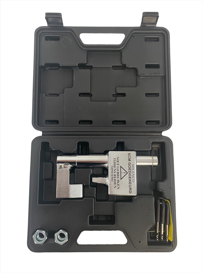 Milenco Compact AKS 3004 Hitch Lock – SCM MP03 & Sold Secure Gold Approved (Fits AL-KO AKS 2004/3004/AKS10) – 4992