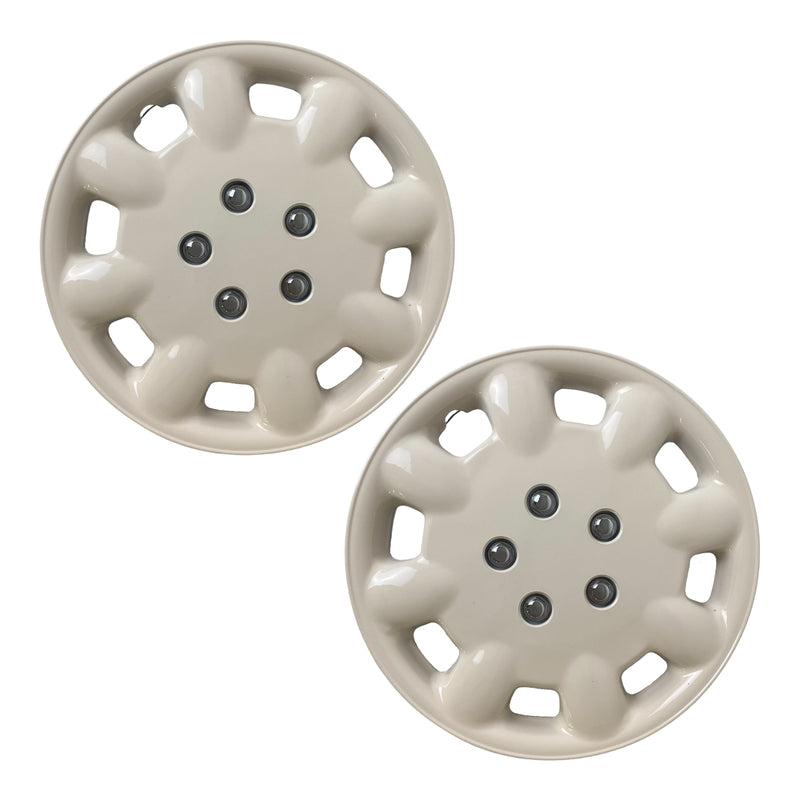 Milenco Magnolia Wheel Trims – 14" – Caravan/Trailer Steel Wheels – Set of 4 (433M)