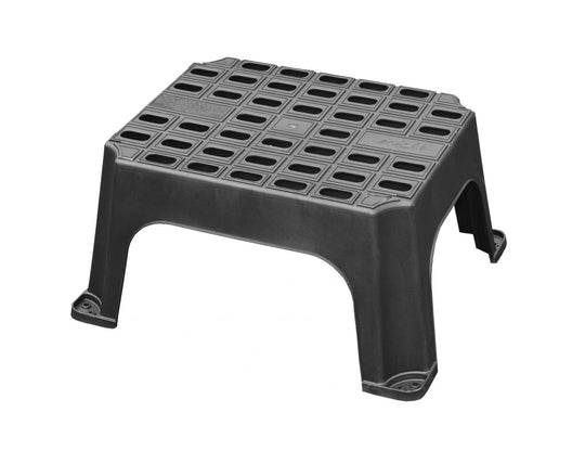 Milenco MGI Giant Single Plastic Step – Extra-Safe Non-Slip Caravan & Motorhome Step (200kg, Recycled, Made in UK)