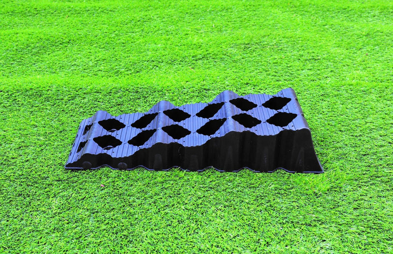 Milenco MGI 2 3-Step Level – Wheel-Pocket Levelling Ramp with Anti-Sink Base & High-Grip Leading Edge (5-T Max)