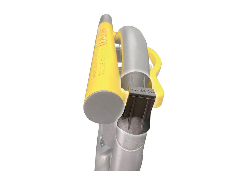 Milenco High-Security Steering Wheel Lock+ Yellow - Ultimate Vehicle Security and Theft Deterrent