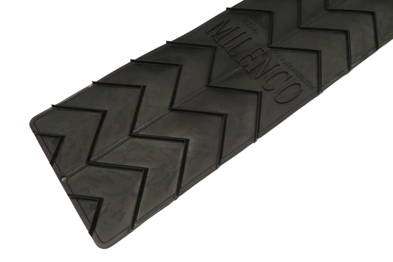 Milenco Heavy-Duty Barbed Grip Mats – Mud, Snow & Ice Recovery Traction Mats (75 × 25.5cm)