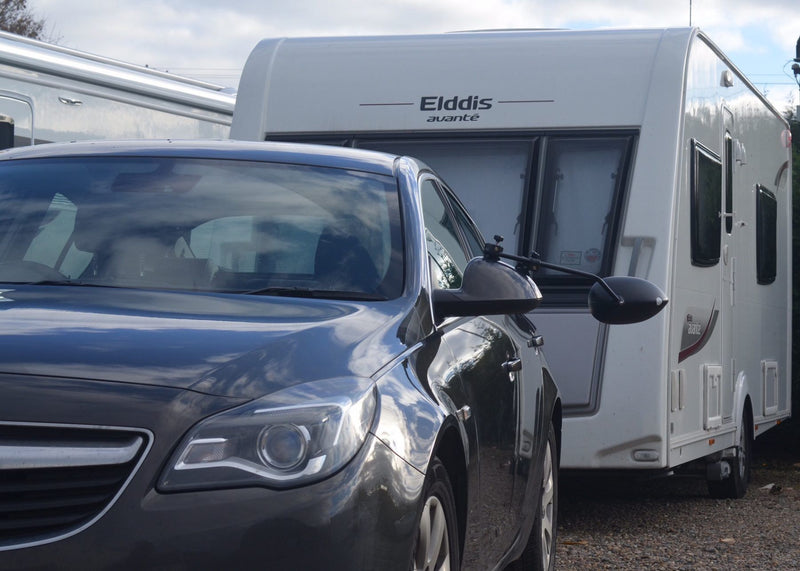 Milenco Aero 4 Extra Wide XXL Towing Mirror Standard Glass Twin Pack