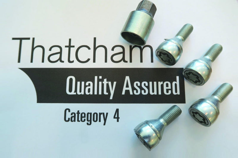Milenco Bailey Locking Wheel Bolts – Caravan Set of 4 (Fits Bailey 2007-On) | Thatcham & Sold Secure Approved