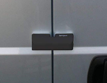Milenco Van Door Deadlock – Black 3-Pack Keyed Alike | Rear & Sliding Door High-Security Locks (Anti-Bump)