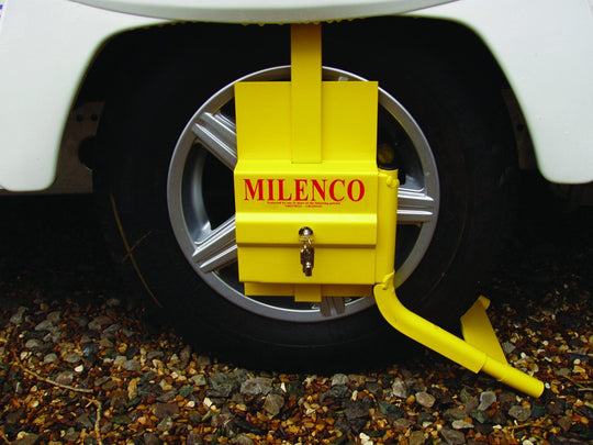 Milenco M15 15" Wheel Motorhome Clamp - The Powerful Theft Deterrent