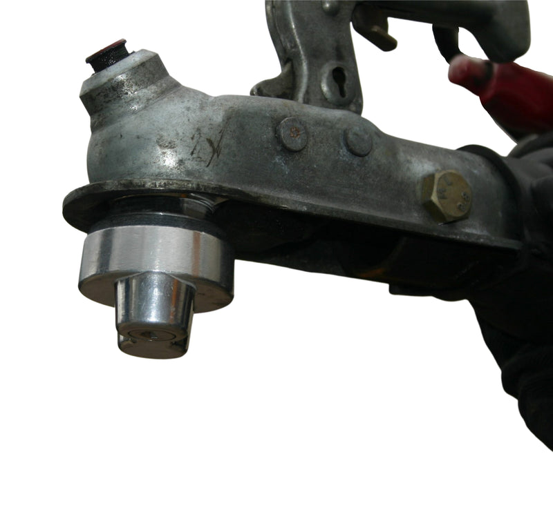 Milenco Ball-Type Hitch Lock with Security Nuts – Fits 50mm & 2" Non-Stabilised Hitches (Pressed or Cast) – 2 Keys (2431)
