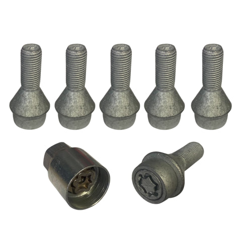 Milenco Locking Wheel Bolts – 16 mm – Fiat Ducato/Peugeot Boxer 16" Maxi Chassis (2007–2015, 2016+) – Set of 6 with Key – Thatcham & Insurance Approved (SKU 1939) - Milenco security products offering high-level protection for caravans and motorhomes, including wheel locks, hitchlocks and door locks - My Milenco