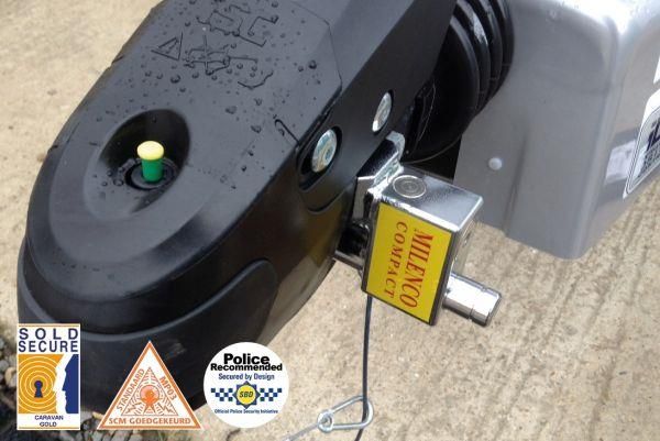 Milenco Compact Winterhoff WS3000 / BPW Hitch Lock – 4mm Steel, SCM MP03 & Sold Secure Gold Approved (5005)