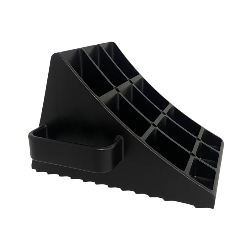 Milenco MGI Wedge Level Chock – Extra Wide Caravan & Motorhome Wheel Chock with Side Handle