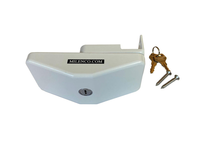 Milenco Door Frame Lock – Single | High-Security Caravan & Motorhome Frame-Mounted Lock (Anti-Bump, 5mm Gap)