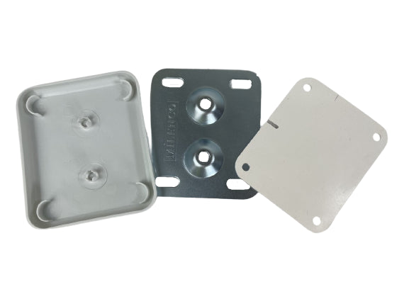 Milenco Door Lock – Single | High-Security Slide-Action Caravan & Motorhome Lock (Anti-Bump, Through-Wall Fit) – 2042