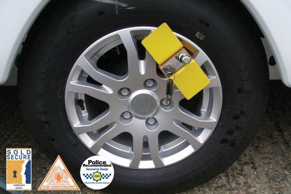 Compact C Wheelclamp for Alloy and Steel Wheels
