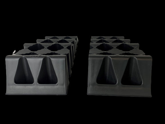 Milenco MGI 2 3-Step Level – Wheel-Pocket Levelling Ramp with Anti-Sink Base & High-Grip Leading Edge (5-T Max)