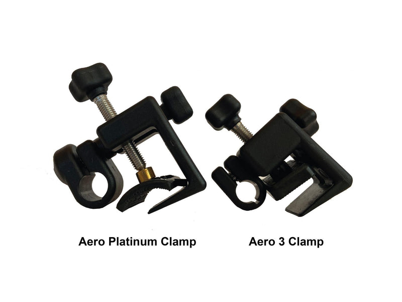 Aero Platinum Mirror Clamps