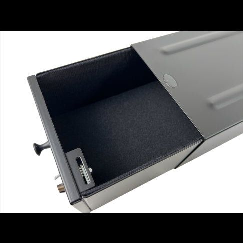 Milenco Caravan Safe – Floor-Mount Security Box with Fitting Kit (10×15×22cm), 2 Keys (1427)