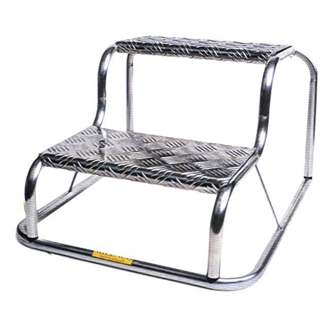 Milenco Original Aluminium Double Step – Lightweight, Robust Caravan & Motorhome Step (360×210mm Tread)