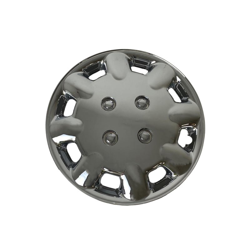 Milenco Chrome Wheel Trims – 13" – Caravan/Trailer Steel Wheels – Set of 4 (333C)