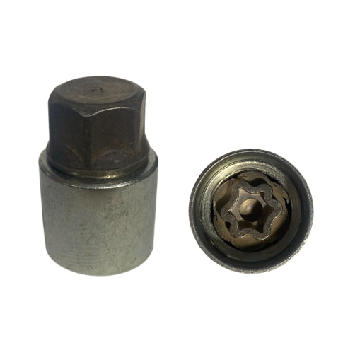 Milenco Locking Wheel Bolts – 16 mm – Fiat Ducato/Peugeot Boxer 16" Maxi Chassis (2007–2015, 2016+) – Set of 6 with Key – Thatcham & Insurance Approved (SKU 1939)