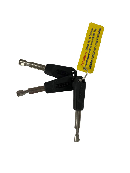 Milenco High-Security Van Door Lock – Black Single (Sold Secure Gold Automotive, Hardened Steel, 3 Keys)