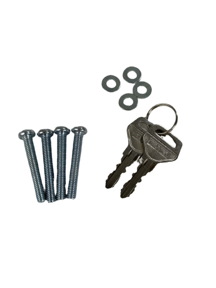 Milenco Door Lock – Single | High-Security Slide-Action Caravan & Motorhome Lock (Anti-Bump, Through-Wall Fit) – 2042