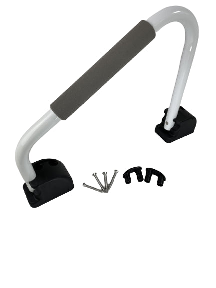 Milenco Safety Hand Rail XL – Black Non-Locking Caravan & Motorhome Grab Handle (Easy 4-Screw Fit)