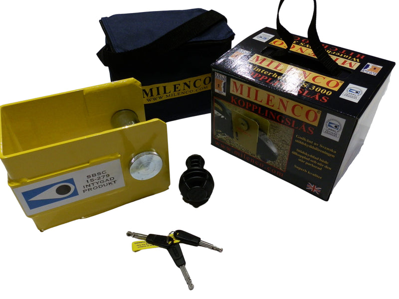 Milenco Swedish SSF Approved Super Heavy Duty Winterhoff Hitchlock – WS3000 (2002-on, No Side Lever) | SCM MP03 & Sold Secure Gold – 4510