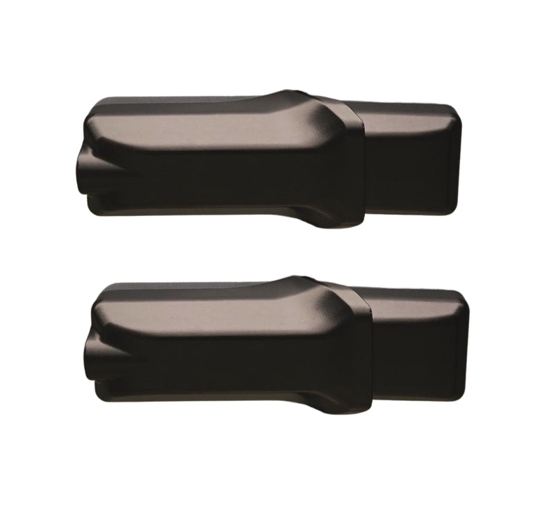 Milenco XLV Van Door Lock Black Twin Pack