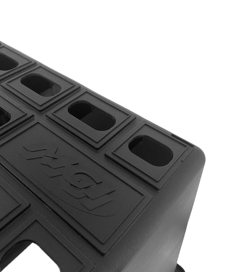 Milenco MGI Double Plastic Step – Non-Slip Caravan & Motorhome Step (200kg, Recycled Plastic, Made in UK)