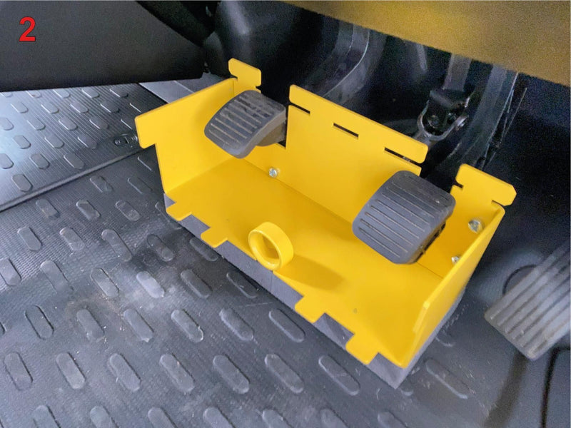 Milenco BC Pedal Lock for 2016 Onwards Manual Fiat Ducato, Peugeot Boxer and Citroen Relay