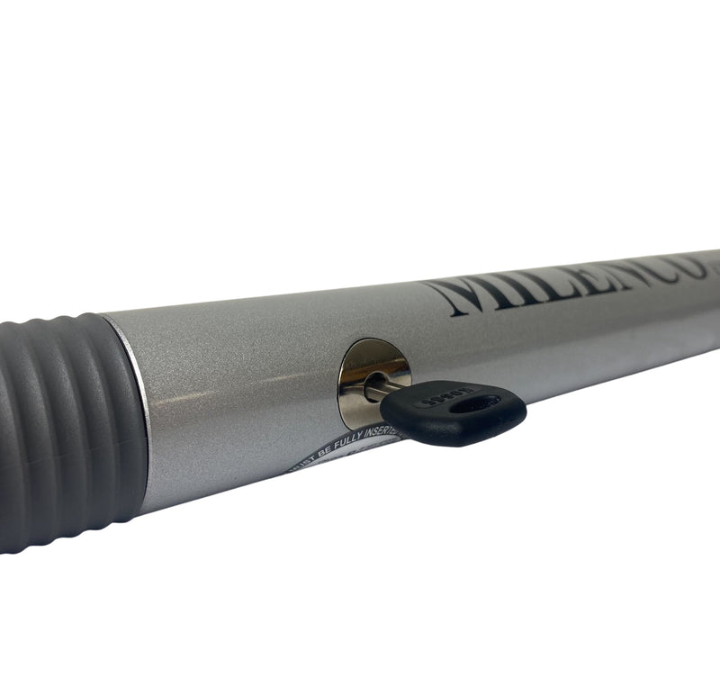 Milenco High-Security Steering Wheel Lock Silver