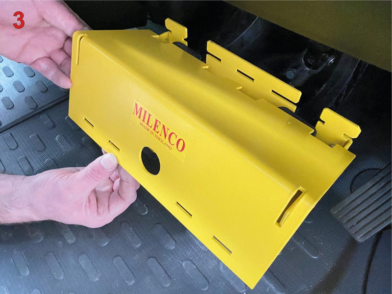 Milenco BC Pedal Lock for 2016 Onwards Manual Fiat Ducato, Peugeot Boxer and Citroen Relay