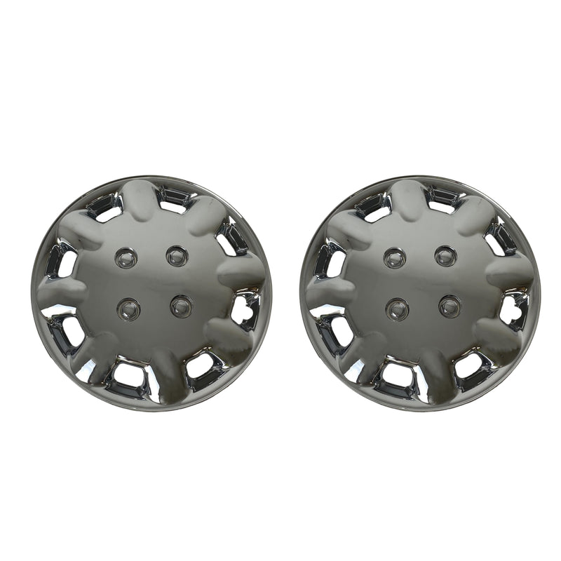 Milenco Chrome Wheel Trims – 13" – Caravan/Trailer Steel Wheels – Set of 4 (333C)