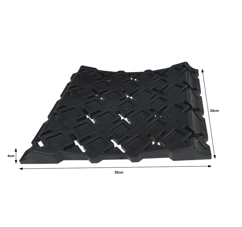 Milenco Stacka Tyre Saver (Twin Pack) – Prevents Flat Spots on Caravan, Motorhome & Car Tyres