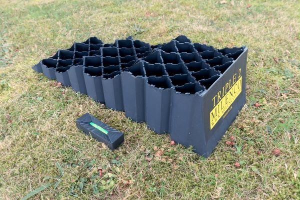 Milenco Triple 3 Caravan Level – Single Ramp with Super Level Indicator