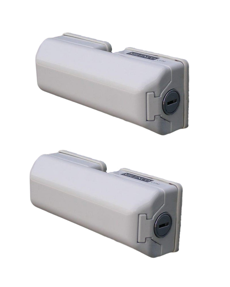 Milenco High-Security Van Door Lock – Twin Pack (Rear & Sliding Doors, Anti-Bump, Locks Open/Closed) – SKU 3063