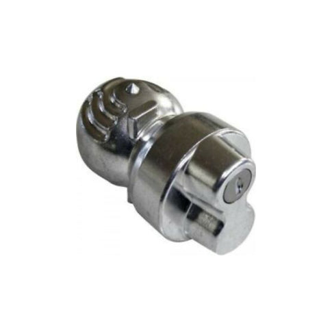 Milenco Ball-Type Hitch Lock with Security Nuts – Fits 50mm & 2" Non-Stabilised Hitches (Pressed or Cast) – 2 Keys (2431)