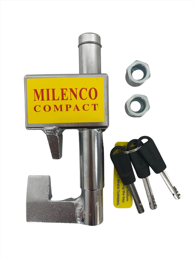 Milenco Compact AKS 3004 Hitch Lock – SCM MP03 & Sold Secure Gold Approved (Fits AL-KO AKS 2004/3004/AKS10) – 4992