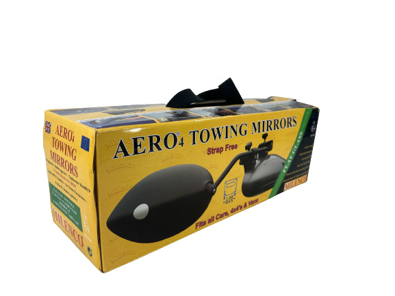 Aero Flat Mirror Twin Pack